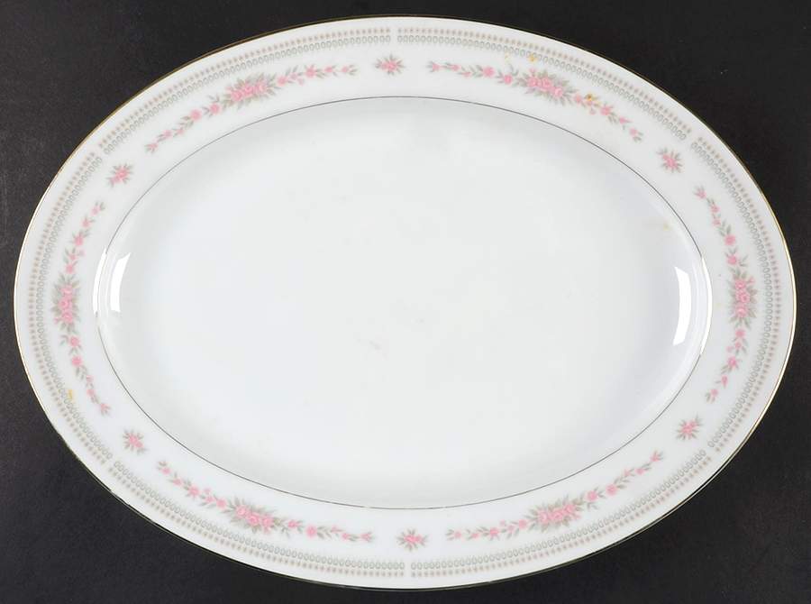Rosemount 14" Oval Serving Platter by Royal Wentworth-1