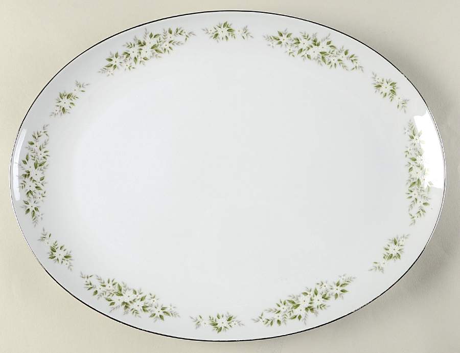 Springdale 14" Oval Serving Platter by Royal Wentworth-1