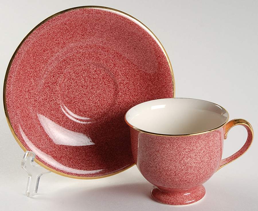 5333 (Round) Footed Cup & Saucer Set by Royal Winton-1