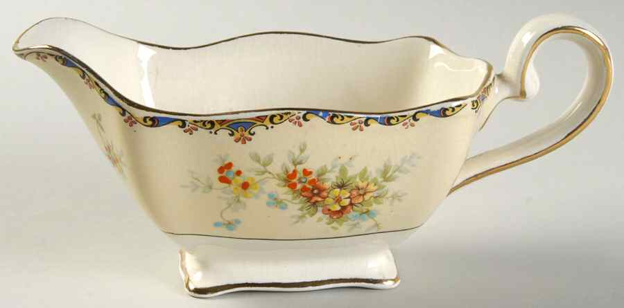 Lady Patricia Gravy Boat by Royal Winton-1