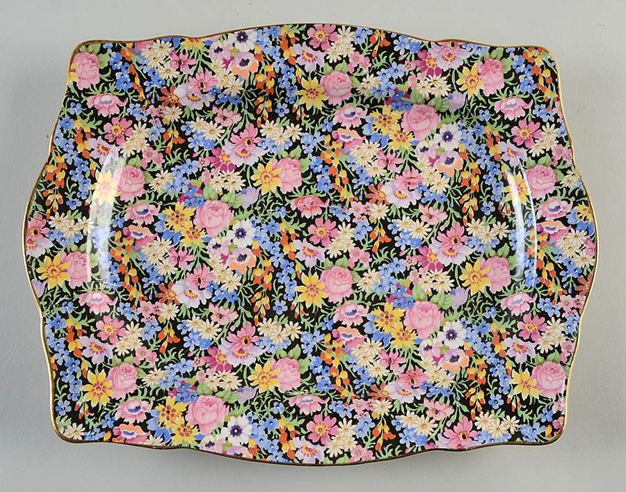 Balmoral 11" Rectangular Serving Platter by Royal Winton-1