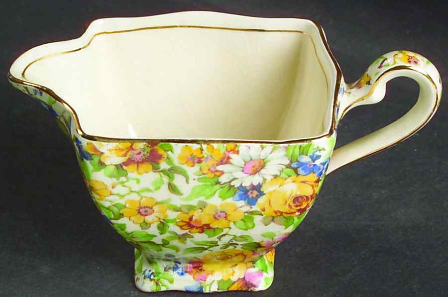 Bedale (Gold Trim) Ascot Creamer by Royal Winton-1
