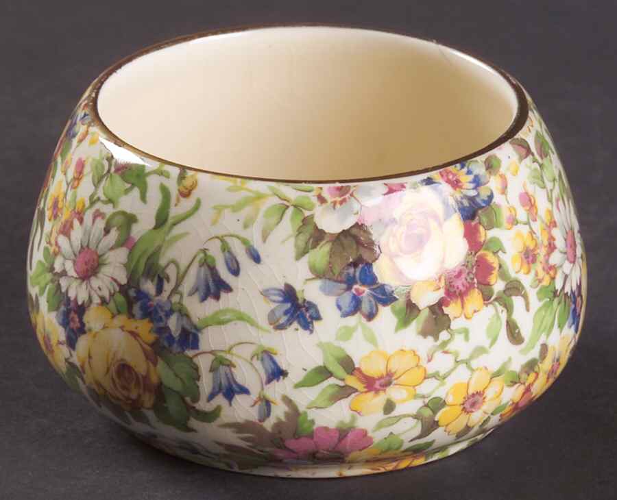 Bedale (Gold Trim) Countess Shape Open Sugar Bowl by Royal Winton-1