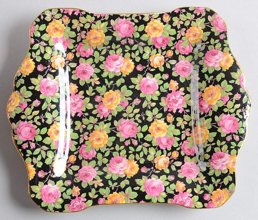 Beeston 8" Square Tray by Royal Winton-1
