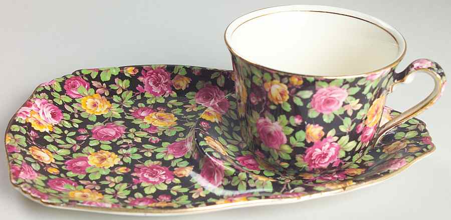 Beeston Dessert Plate & Cup Set by Royal Winton-1