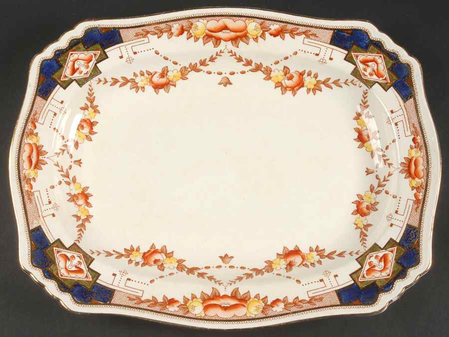 Belper 16" Oval Serving Platter by Royal Winton-1
