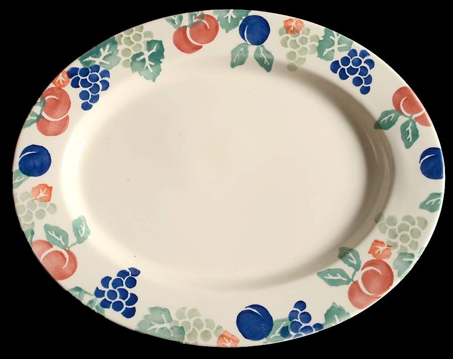 Bordeaux 17" Oval Serving Platter by Royal Winton-1