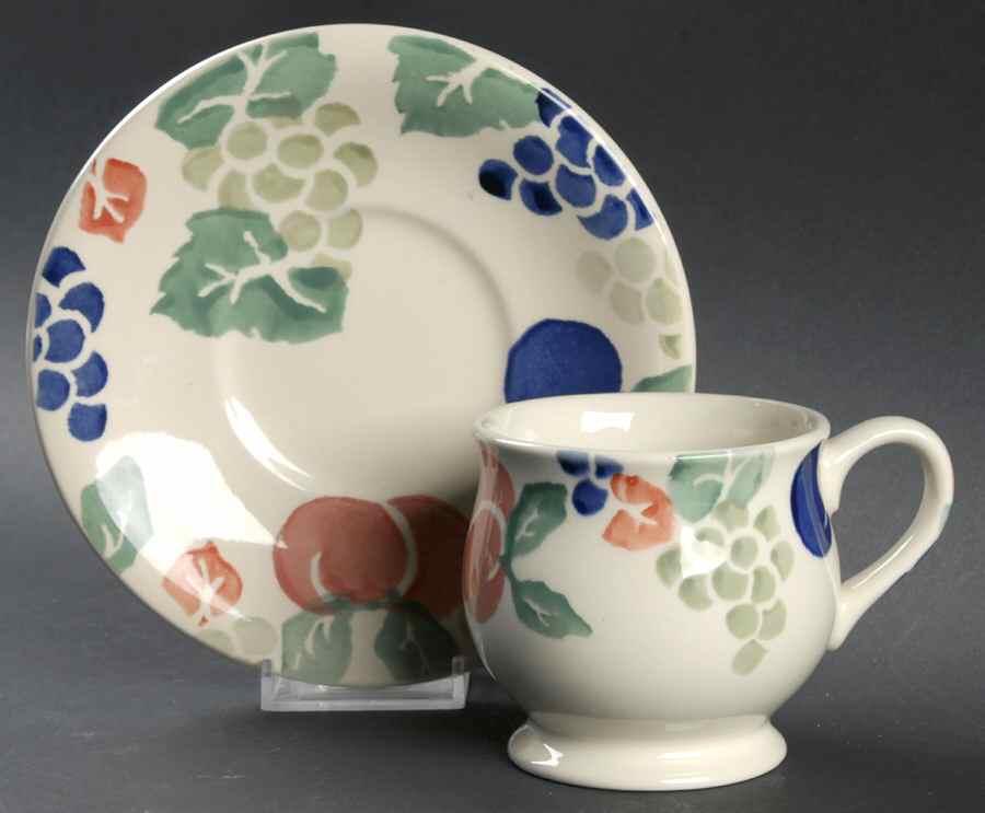Bordeaux Footed Cup & Saucer Set by Royal Winton-1