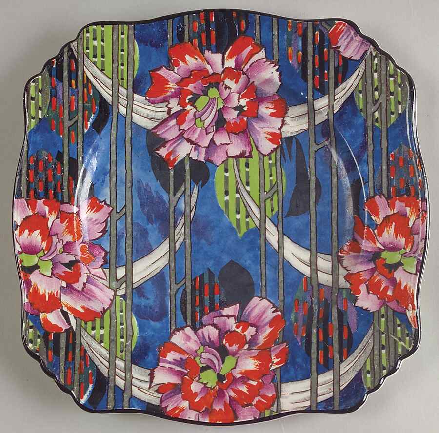 Carnation Square Salad Plate by Royal Winton-1