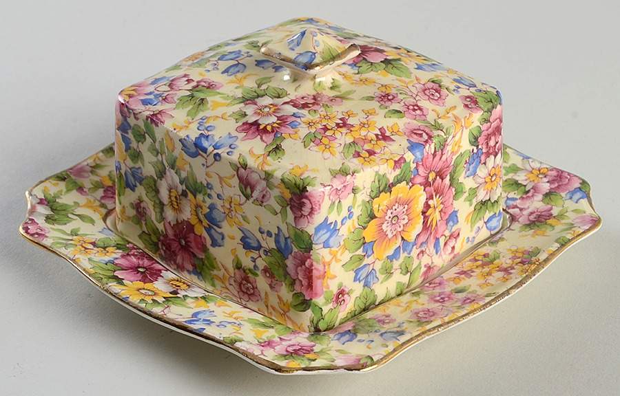 Cheadle Square Covered Butter by Royal Winton-1