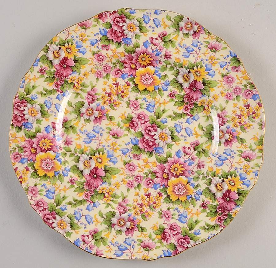 Cheadle Luncheon Plate by Royal Winton-1