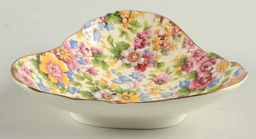 Cheadle Small Triangular Dish by Royal Winton-1