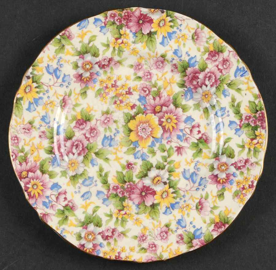 Cheadle Dessert/Pie Plate by Royal Winton-1