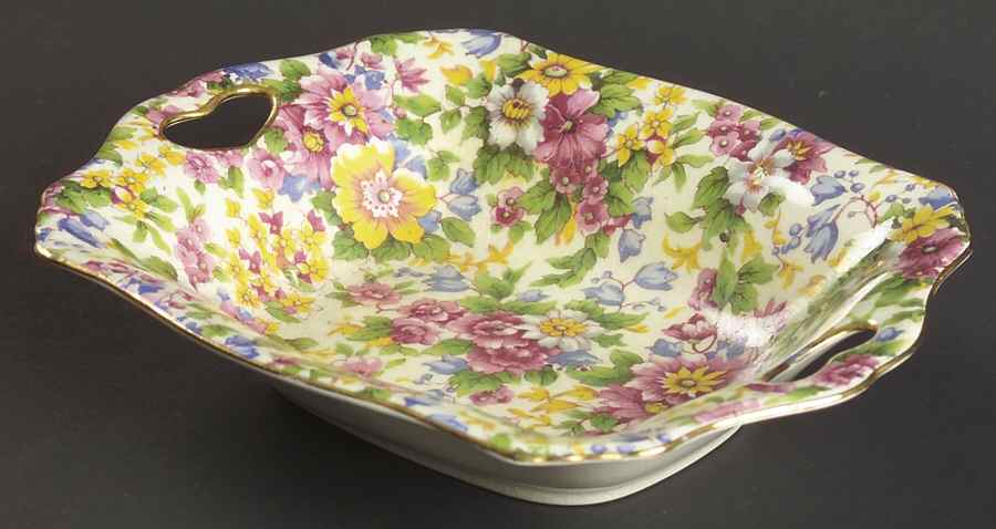 Cheadle 6" Square Nut Dish by Royal Winton-1