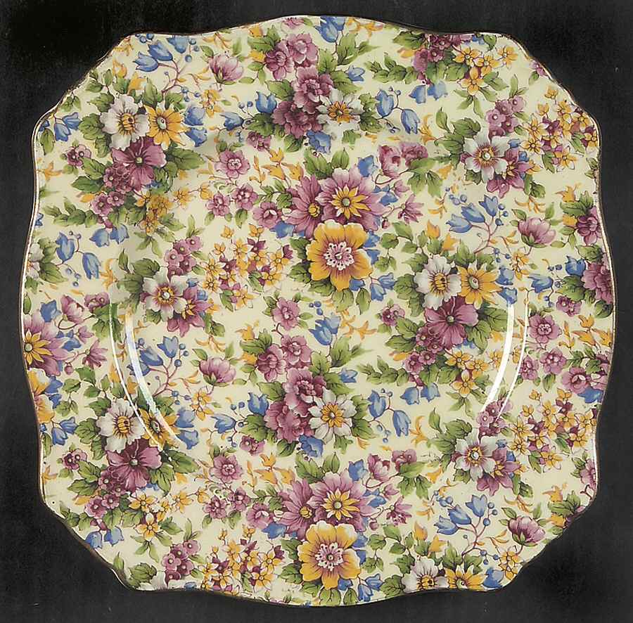 Cheadle Square Salad Plate by Royal Winton-1