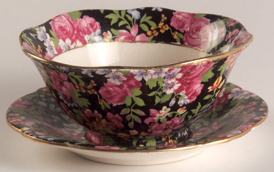 Chelsea Mayonnaise Bowl & Underplate by Royal Winton-1