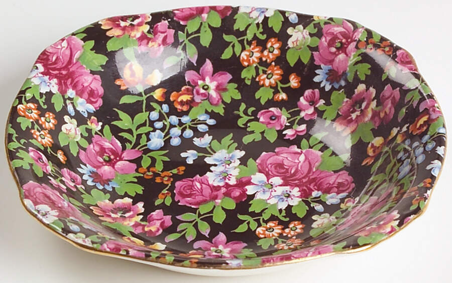 Chelsea Square Fruit/Dessert (Sauce) Bowl by Royal Winton-1