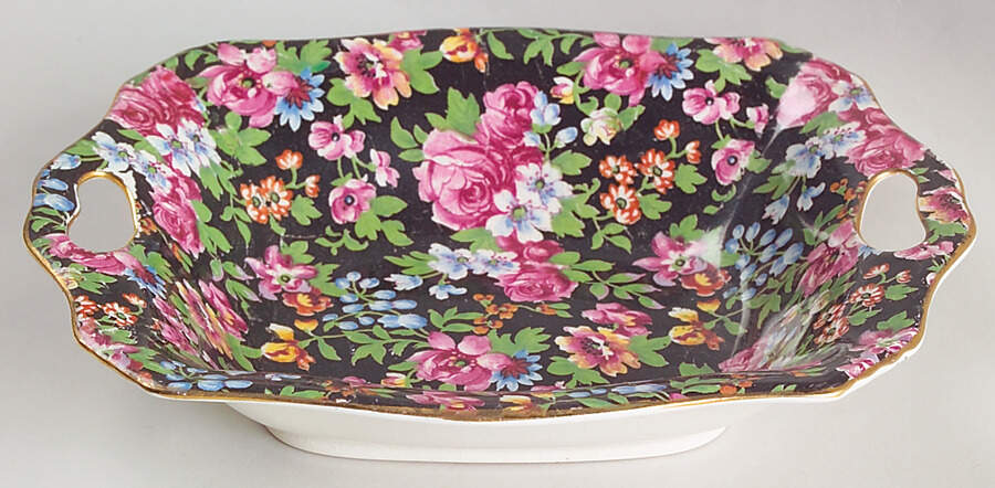 Chelsea 6" Square Nut Dish by Royal Winton-1