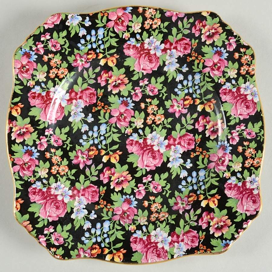 Chelsea Square Salad Plate by Royal Winton-1