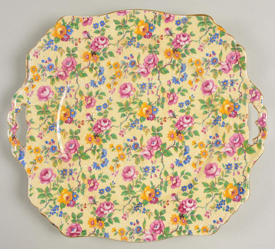 Clevedon Cake Plate by Royal Winton-1
