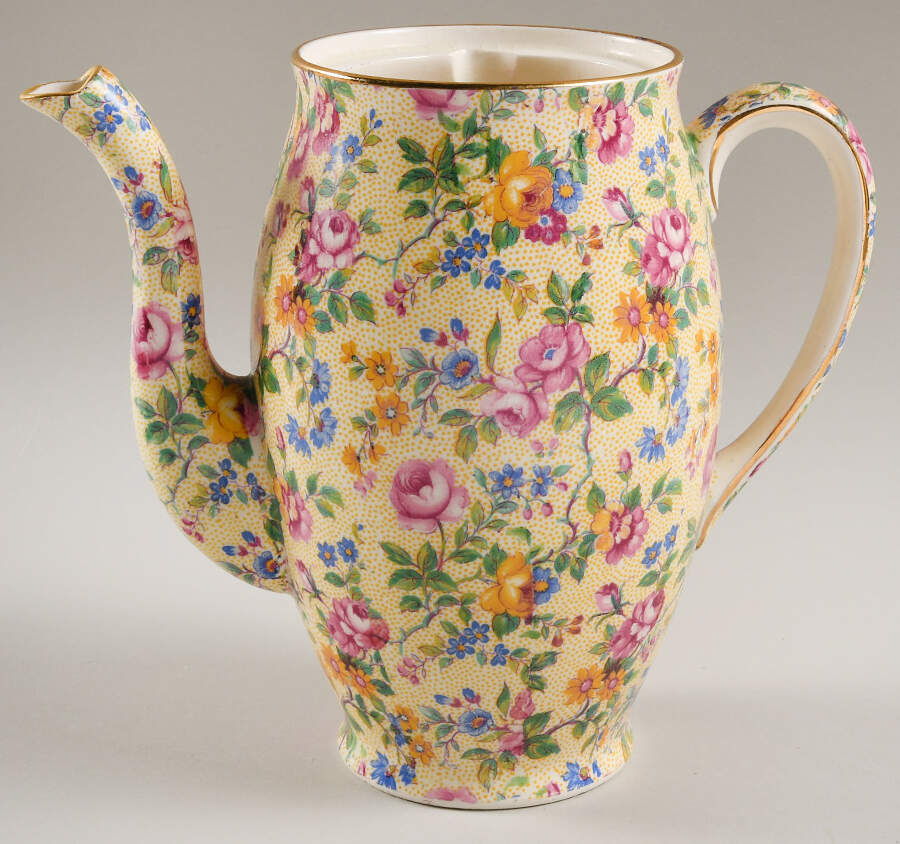Clevedon Albans Coffee Pot No Lid by Royal Winton-1