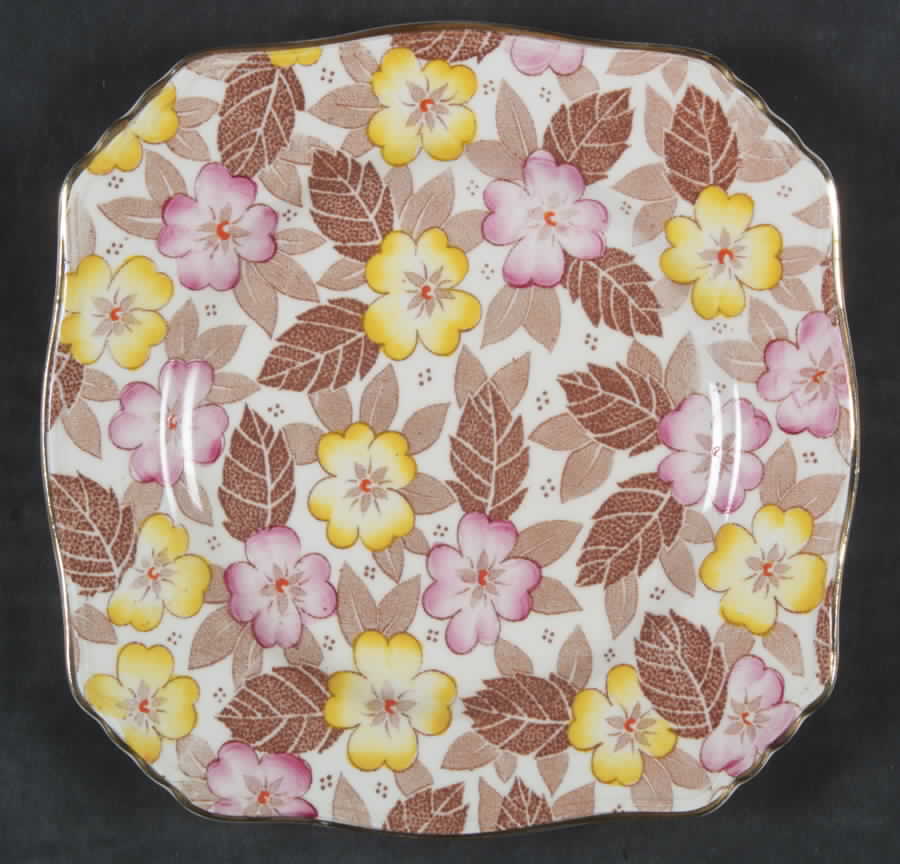 Clyde Square Bread & Butter Plate by Royal Winton-1