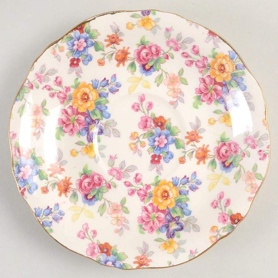Cotswold Saucer for Footed Cup by Royal Winton-1