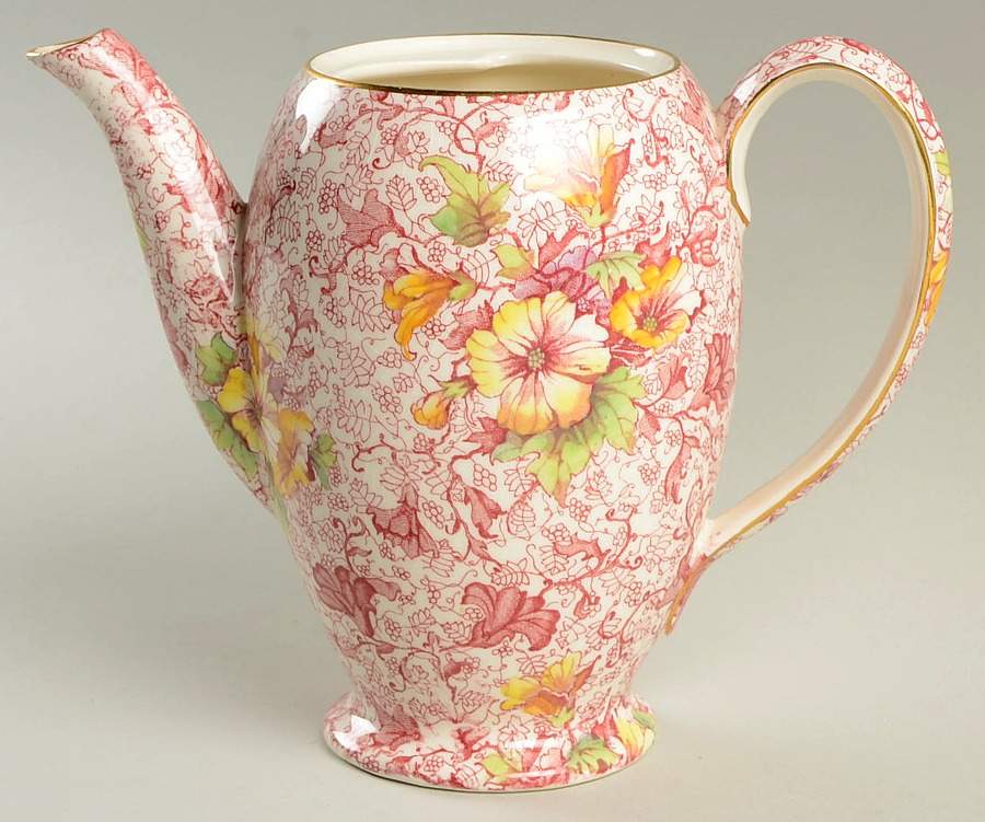 Dorset Albans Coffee Pot No Lid by Royal Winton-1