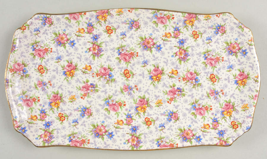 Eleanor Large Sandwich Tray by Royal Winton-1