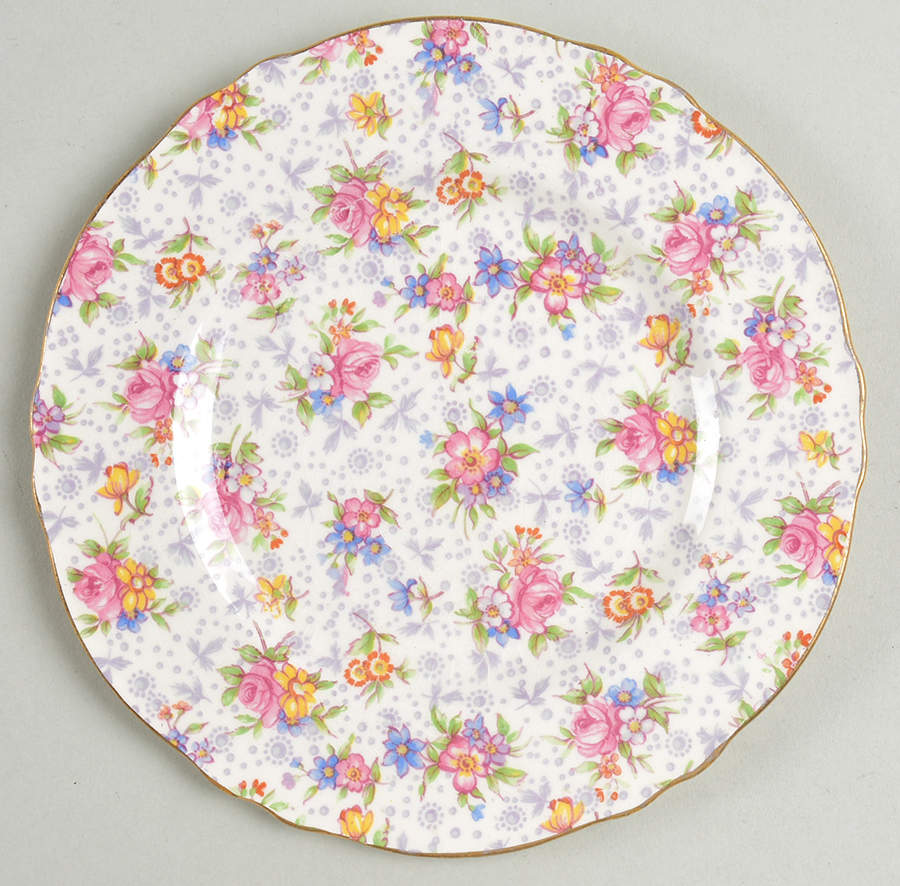 Eleanor Dessert/Pie Plate by Royal Winton-1