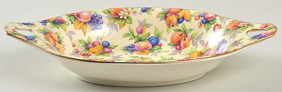 Evesham 8" Oval Sweet Meat Dish by Royal Winton-1
