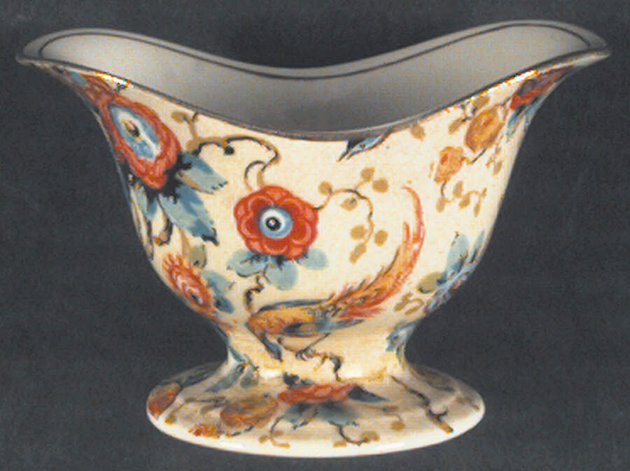 Exotic Bird Grecian Shape Open Sugar Bowl by Royal Winton-1