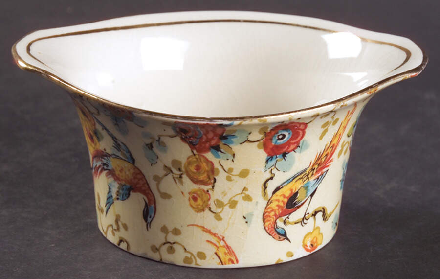 Exotic Bird Eaton Shape Open Sugar by Royal Winton-1
