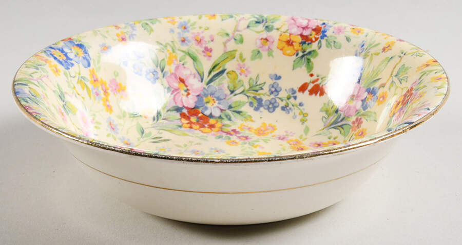 Floral Feast Coupe Cereal Bowl by Royal Winton-1