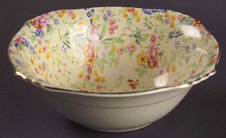 Floral Feast Coupe Cereal Bowl by Royal Winton-1