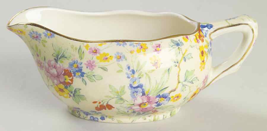 Floral Feast Mint Boat by Royal Winton-1
