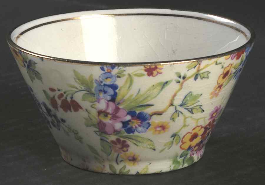 Floral Feast Norman Shape Open Sugar Bowl by Royal Winton-1