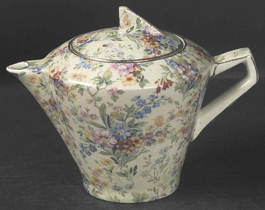 Floral Feast Norman Teapot & Lid by Royal Winton-1