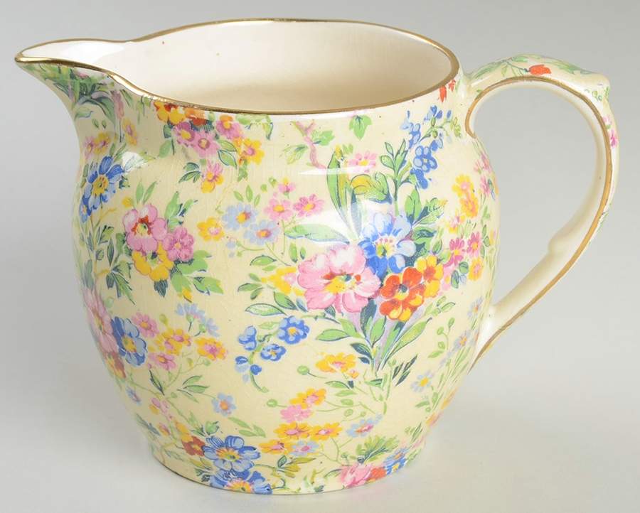 Floral Feast 14 Oz Jug by Royal Winton-1