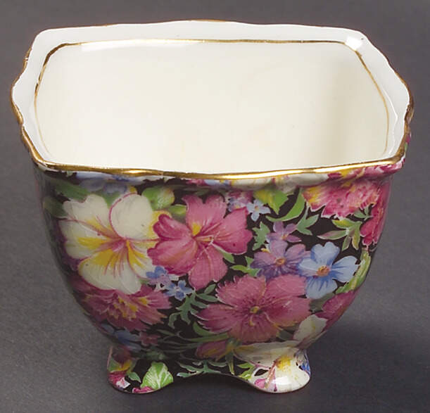 Florence (Disc. 1963) Athena Open Sugar Bowl (Early) by Royal Winton-1
