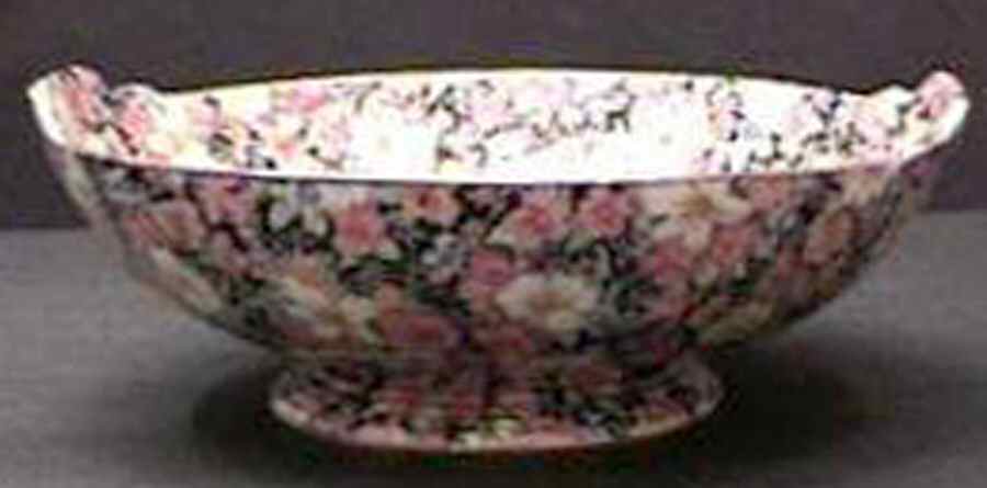Florence (Disc. 1963) 10" Large Salad Serving Bowl by Royal Winton-1