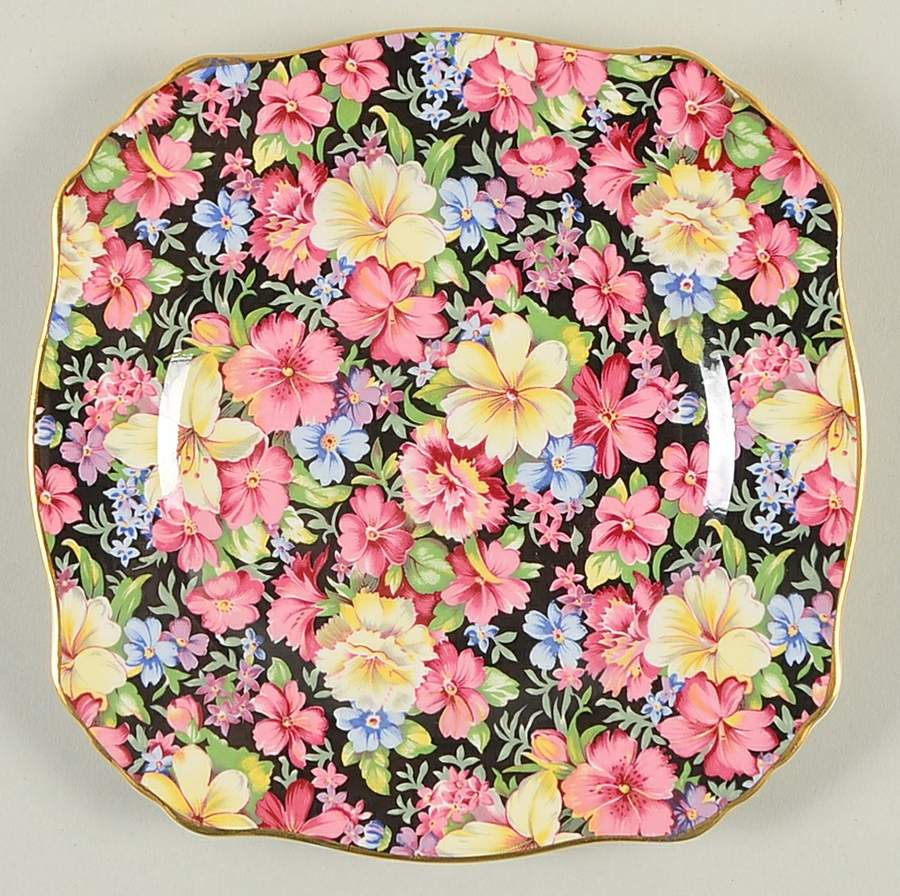 Florence (Earthenware, Circa 1995) Bread & Butter Plate by Royal Winton-1