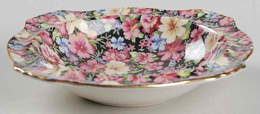 Florence (Earthenware, Circa 1995) Soup/Cereal Bowl by Royal Winton-1