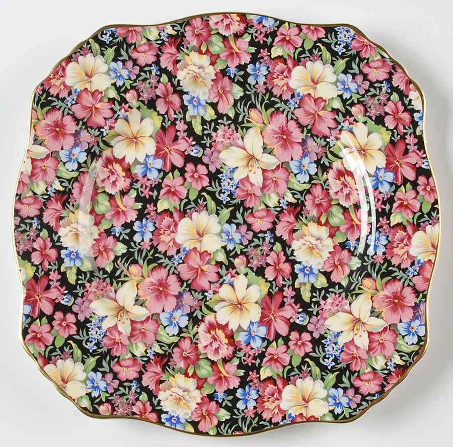 Florence (Earthenware, Circa 1995) Salad Plate by Royal Winton-1