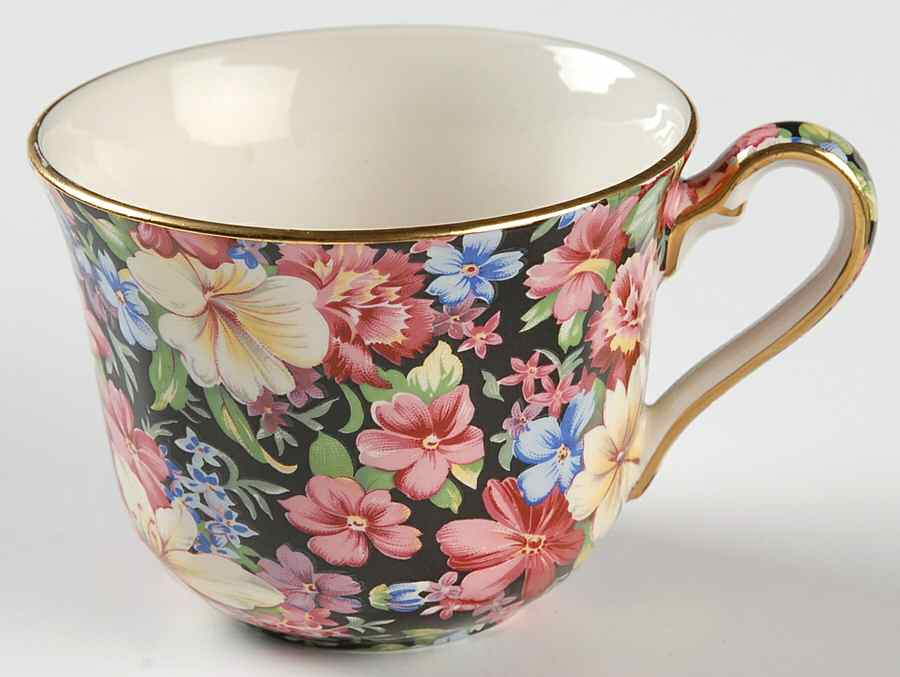 Florence (Earthenware, Circa 1995) Flat Cup by Royal Winton-1
