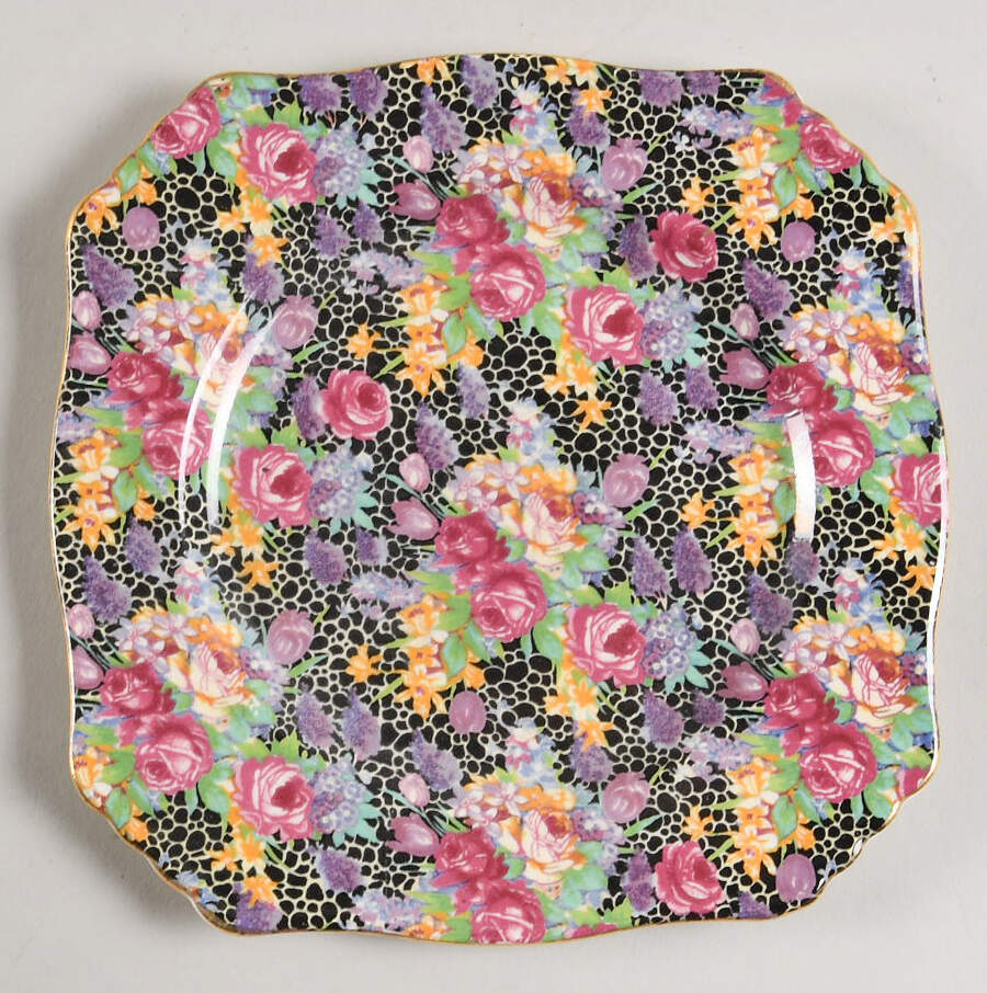 Hazel Square Dessert Plate by Royal Winton-1