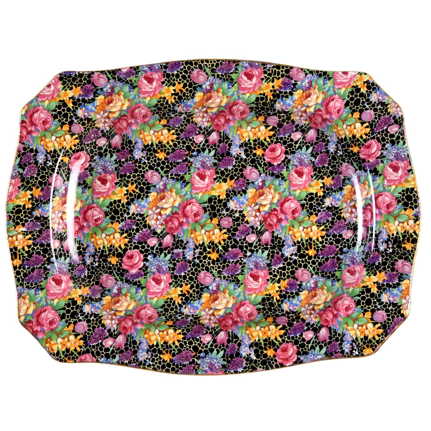 Hazel 10" Rectangular Serving Platter by Royal Winton-1