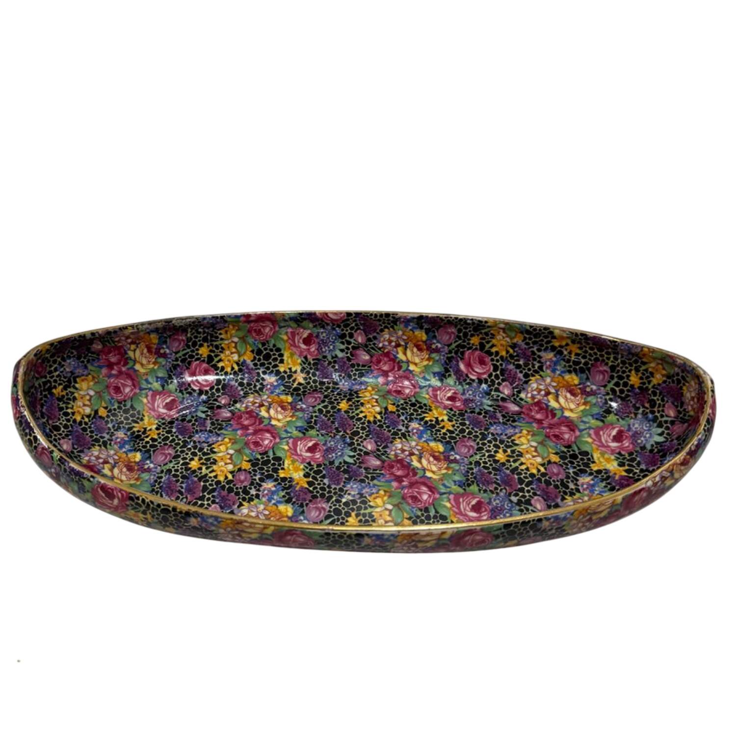 Hazel Canoe Shape Tray by Royal Winton-1