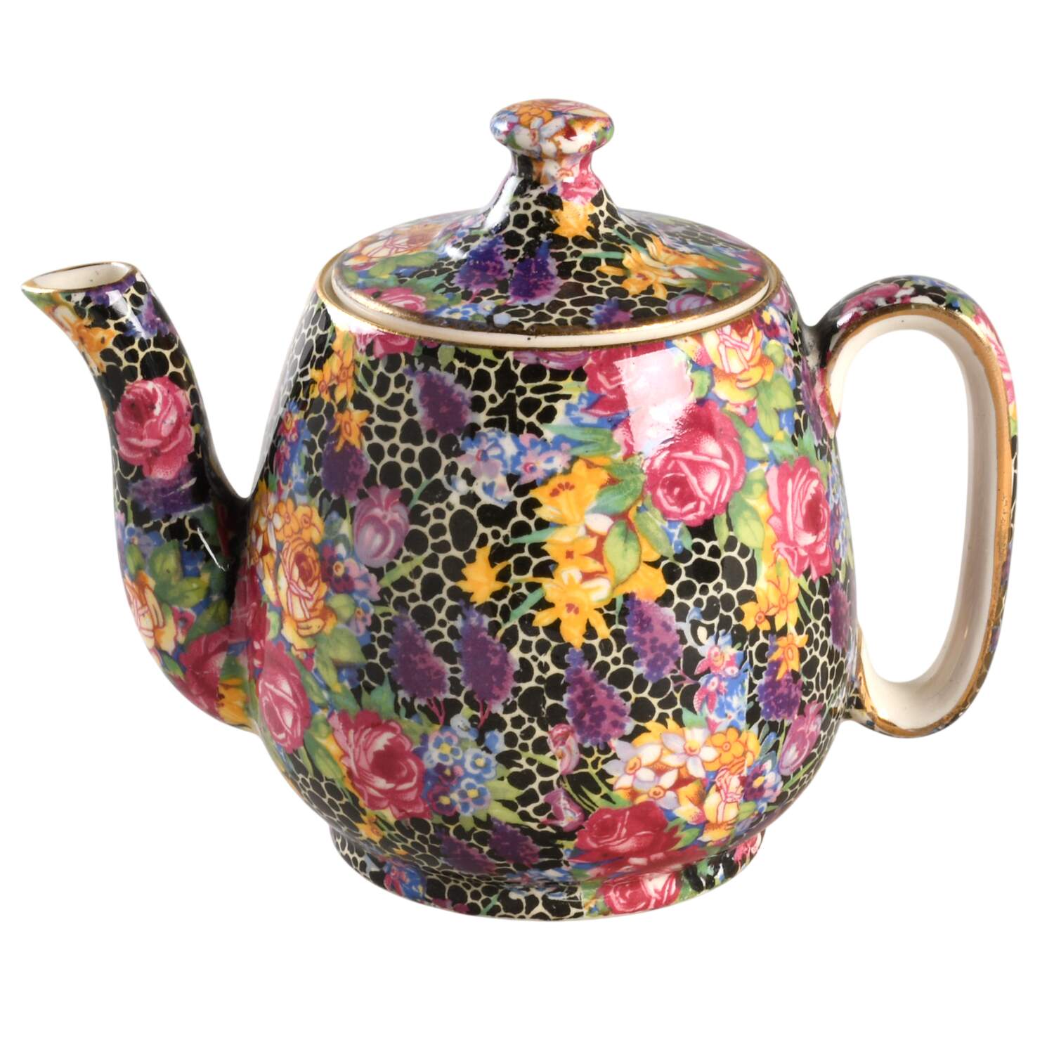 Hazel Individual Breakfast Set Teapot & Lid by Royal Winton-1