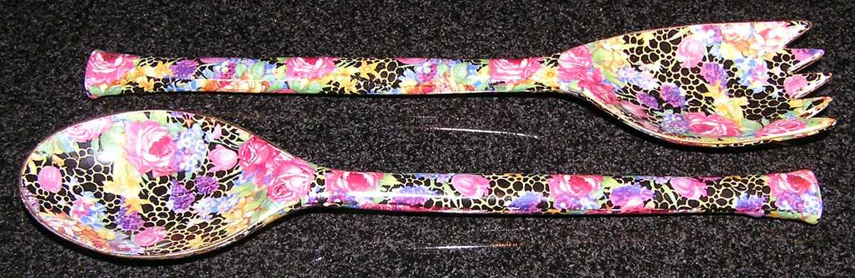 Hazel 2 Piece Salad Set, Solid Piece by Royal Winton-1